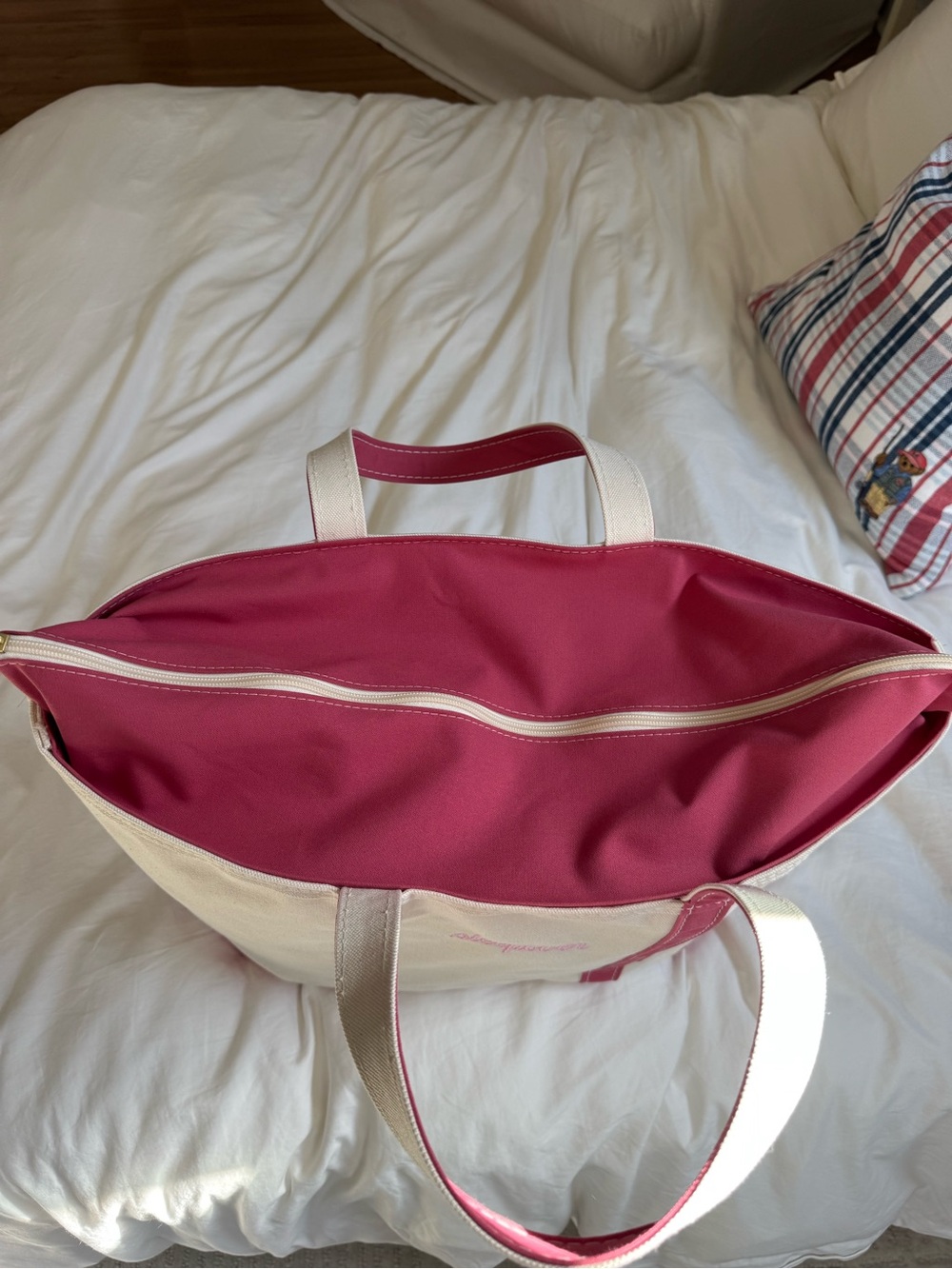 llbean boat&tote size L, regular handles - Picture 4 of 9
